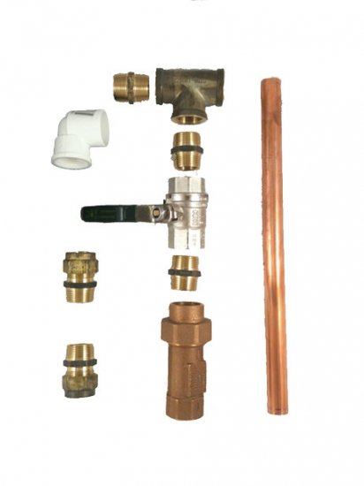 20mm (3/4") Dual Check Back Flow Valve Kit Assembly - Click Image to Close