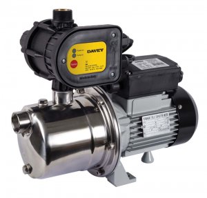 Davey SJ35-04PC Garden Watering Pressure Pump 0.37kW 240V with Presscontrol