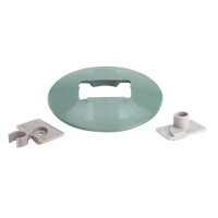 Leit 2 Valve Box Mounting Dome with Screw (GREEN)