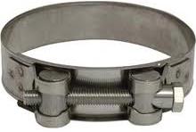 113-121mm band, housing and screw 304 stainless steel super clamp