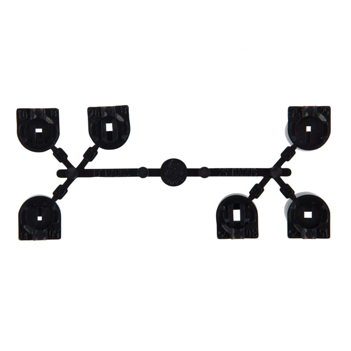 Picture of Hunter PGP Ultra and I-20 short radius (6) nozzle set (black)