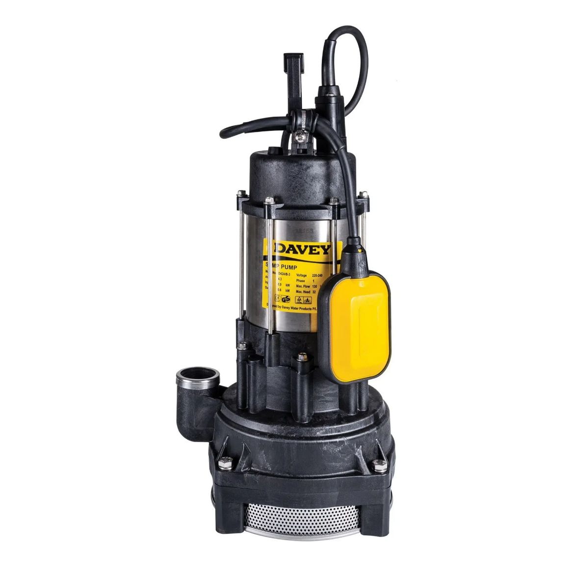 Picture of Davey KRBCABS1 Cabinet Mounted Rainbank and D42A/B Submersible Pump with 20mm Power Lead - $2,221.00 inc GST