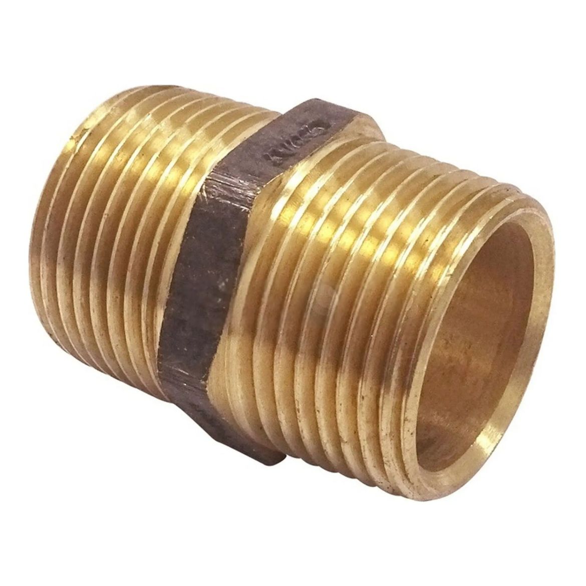 Picture of ¼" Brass Nipple
