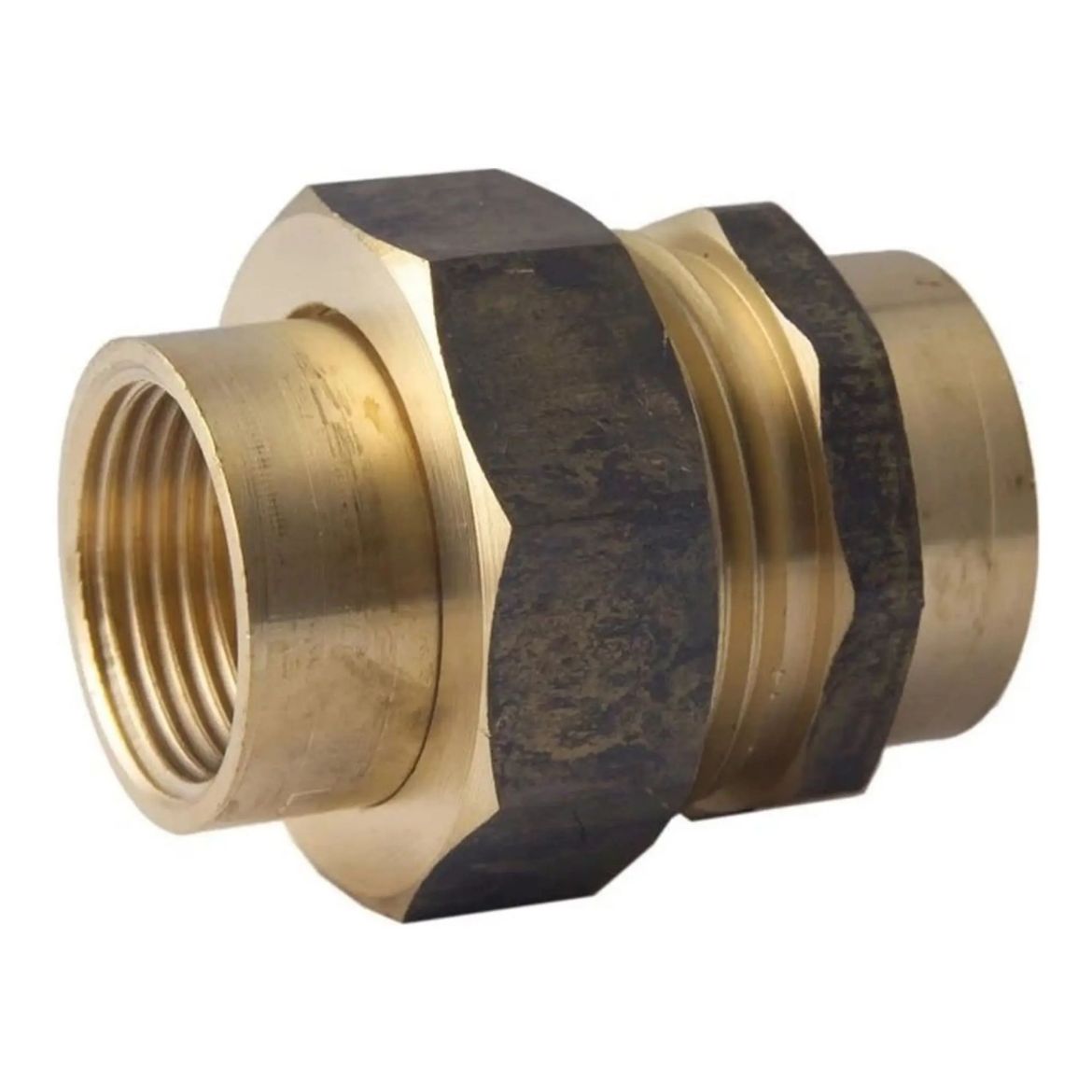 Picture of ¾" Brass F x F Barrel Union